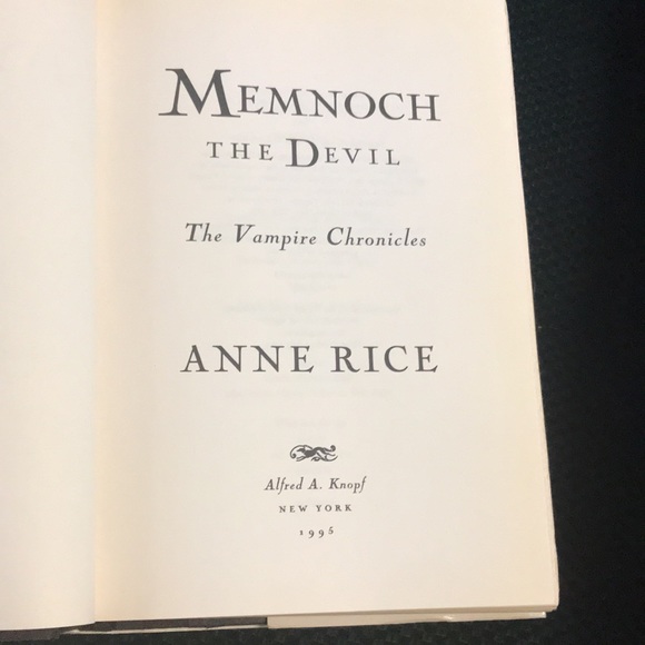 Memnoch The Devil: the vampire Chronicles by Anne Rice - Picture 10 of 12